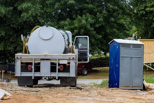 Porta Potty Rental of Azusa workers